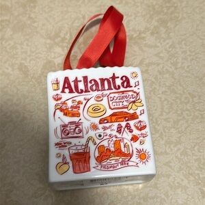 Starbucks Atlanta gift bag ornament new